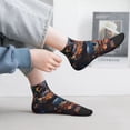 thumbnail image 2 of Naloa Whimsical Animal Spiral Ankle Socks for Women Non Slip Socks No Show Socks Classic Low Cut Casual Socks Casual Socks, 2 of 7