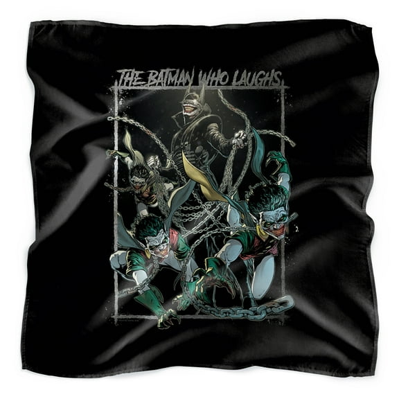 Batman Who Laughs Bandana (21 in x 21 in)