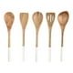thumbnail image 4 of 5x utensilios de cocina de madera, utensilios de cocina, regalo de inauguración de la casa, cuchara esquinera, utensilios de cocina, elementos, 4 of 9