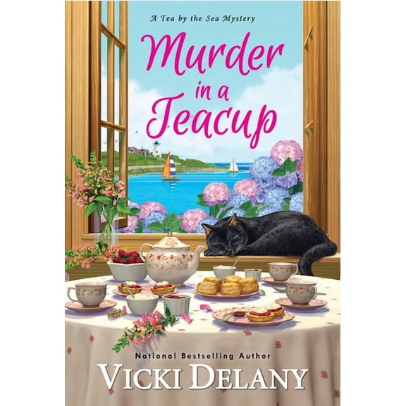 Tea by the Sea Mysteries Murder in a Teacup, (Paperback)