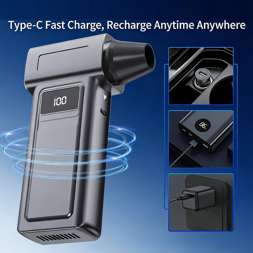 Car Vacuum Cleaners Strong Suction Cleaning MachineW1re1essHandheld Blower