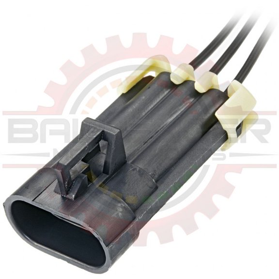 Ballenger Motorsports - Compatible with GM Delphi / Packard - 3-way Metripack 150 Receptacle Pigtail
