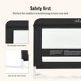 thumbnail image 7 of Dream On Me Lightweight Mesh Security Adjustable Bed Rail for Toddler in Black, Fits for Twin, Full, Queen, Toddlers and Bunk Size Beds with a Mattress height less than 5" inches only., 7 of 7