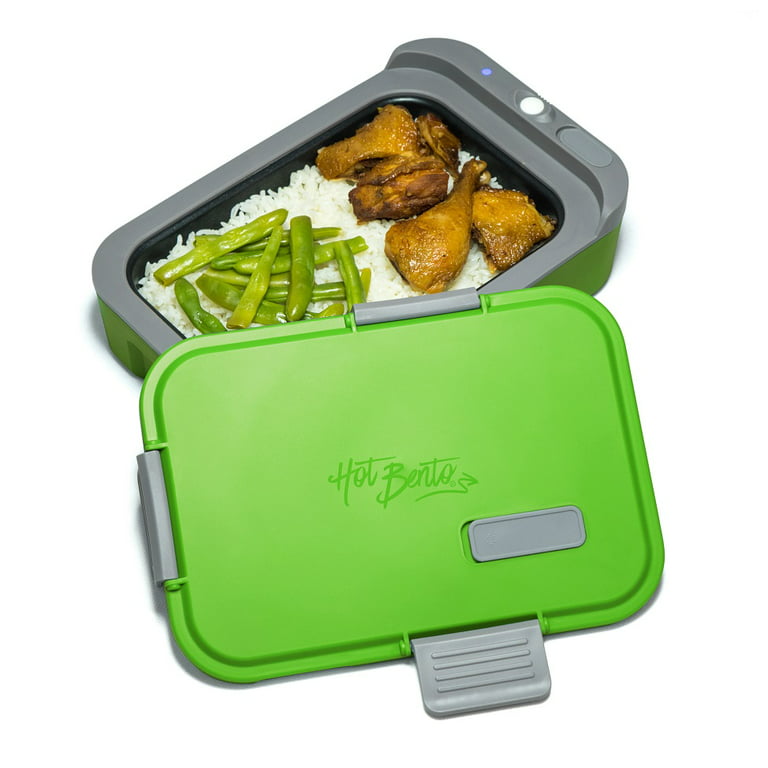 Source Kids Stainless Steel Food Warmer Container Set Electric Heated  Insulated Bento Lunch Box on m.