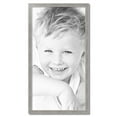 thumbnail image 2 of ArtToFrames 22" x 42" Classic Silver Picture Frame, 22x42 inch Silver Wood Poster Frame (WOM-4926), 2 of 7