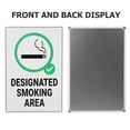 thumbnail image 3 of STRANDCHIC Sturdy Wall Sign Public Signboard Smoking Area Sign 1Pcs, 3 of 6