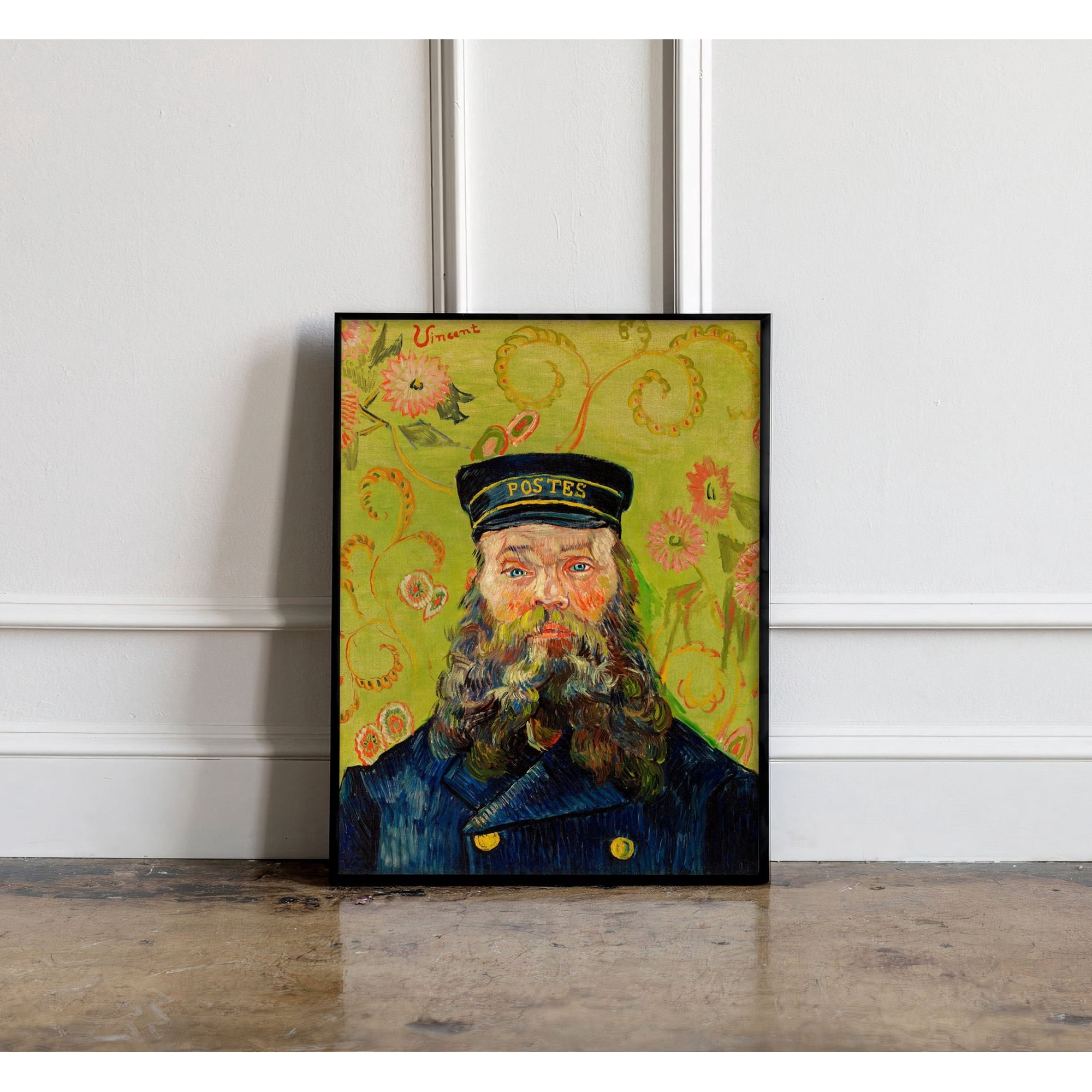 Vincent Van Gogh The Postman Print Van Gogh Wall Art Vincent Van Gogh Print Vincent Van Gogh Poster Van Gogh Print