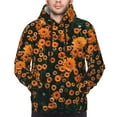 thumbnail image 4 of Bingfone Daisies Men'S Drawstring Hoodie Long Sleeve Pocket Sweatshirts-3x-Large, 4 of 9