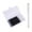 Black, variant on 40 Pieces Fabric Marker Heat Erasable Pen Refill Disappearing Ink Fabric Markers with Storage Box for Sewing, Quilting, Embroidery