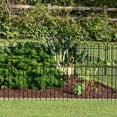 thumbnail image 3 of 33 in H Decorative Garden Fence Metal Fence Border No Dig Fence set of 15, 3 of 5