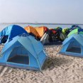 thumbnail image 2 of Topcobe Pop Up Tent for Camping, Outdoor Double-Deck Tow-Door Fishing Beach Shelter Tent, 2 of 10
