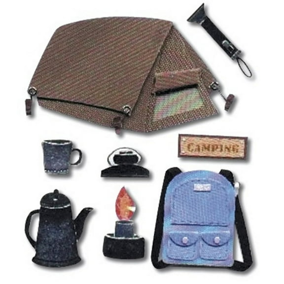 Jolee's Boutique Dimensional Stickers, Camping