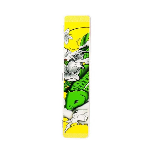 Greeniant 1 Juego de caja de boya de pesca de plástico, reemplazo profesional reutilizable, elegante, colorido, de gran capacidad, contenedor de caja de Pescar 55cm Amarillo Greeniant OD028153-04