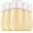 Clear Plastic Champagne Flutes, variant on 24 Pack 9 Oz Plastic Stemless Gold Rim Champagne Flutes, Heavy Duty, Shatterproof, Disposable & Reusable Crystal Clear Toasting Glasses
