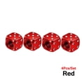 thumbnail image 1 of 4x Car Tire Valve Caps Stem Air Dust Caps Covers Dice Red for BMW, 1 of 4