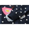 thumbnail image 6 of POPTEM Girls Zip Up Hoodies Butterfly Graphic Hooded Sweatshirts Casual Jacket Size 6, 6 of 8