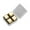 4pcs gold, variant on deevoka Ice Cubes for Party Bar for Beer Red Juice with Storage Box Whisky Ball 4pcs colorful