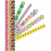 K&Co Adhesive Paper Borders Summer Bright