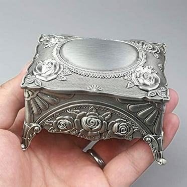 Sinzyo Emboss Alloy Metal Music Box Wind Up Movement Musical Boxs for Christmas/Birthday/Valentine's Day Tune ; You are My Sunshine