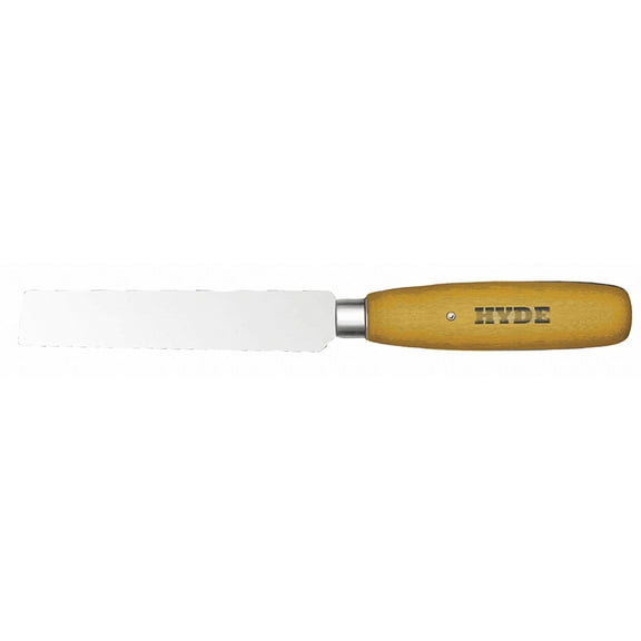 Hyde Industrial Hand Knife,Stiff,7/8",Steel 50450