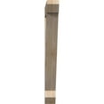 thumbnail image 2 of Ekena Millwork 3 1/2"W x 28"D x 32"H Traditional Slat Smooth Bracket, Douglas Fir, 2 of 4