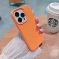 thumbnail image 1 of Luxury Liquid Silicone Phone Case Camera Protection Case for iPhone 12 14 13 Pro Max Plus mini Case, 1 of 5
