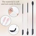 thumbnail image 4 of 10Pcs Mini Silicone Spatula Set Silicone Retractable Spatula Tiny Silicone Spoon Spatula with Iron Split Ring Adjustable Mini Spatula, 4 of 7