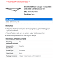thumbnail image 2 of Windshield Wiper Linkage - Compatible with 2006 - 2010 Hummer H3 2007 2008 2009, 2 of 2