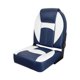 thumbnail image 1 of Accesorio de asiento de barco silla marina plegable profesional resistente para barcos yates cómodos cuero y azul de PVC, 1 of 8
