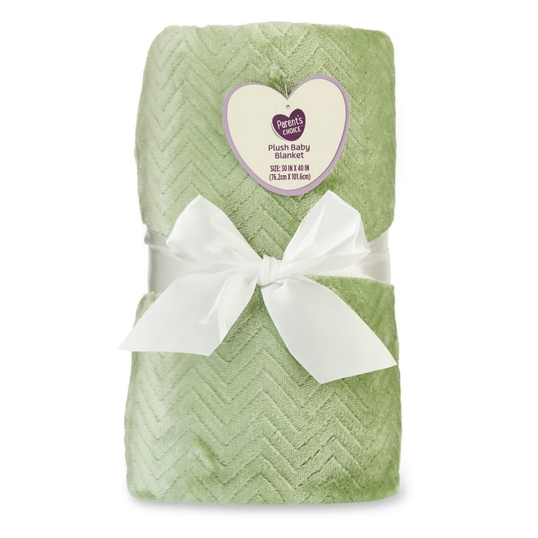 Parent s Choice Plush Reversible Green Unisex Polyester Baby