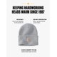 thumbnail image 2 of Beanie Carhartt de punto con puños, color gris jaspeado, para hombre, 2 of 6