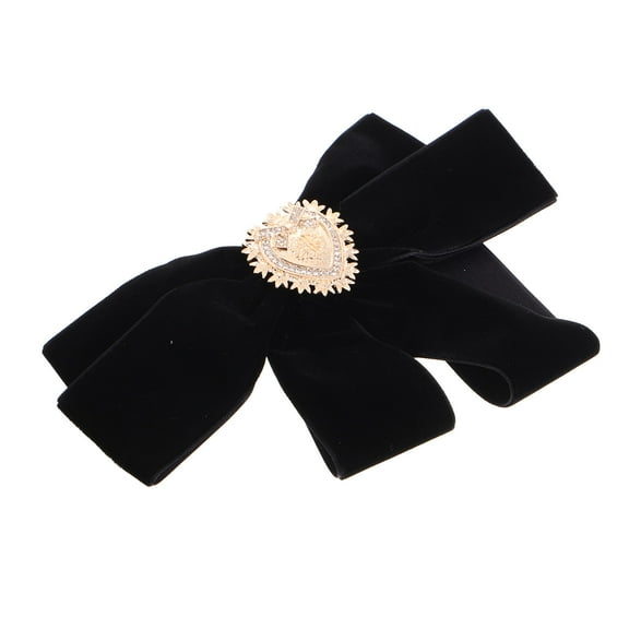 Masteelf Retro Vintage Brooch Bow Brooch Pin Velvet Lolita Brooch Ribbon Bow Brooch Clothes Brooch Brooch For Dress Large Bow Brooch