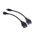 thumbnail image 4 of Feylan NEW Micro USB OTG Cable Data Transfer Micro USB Male to Female Adapter for Samsung HTC Android, 4 of 6