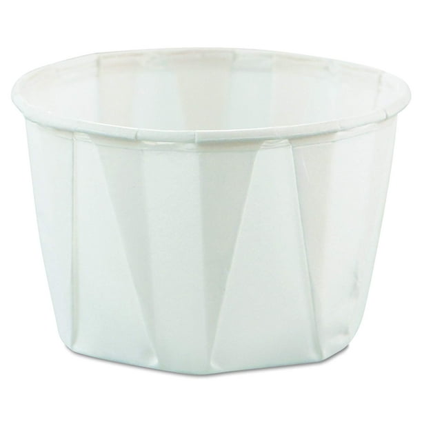 Solo Paper Souffle Cup 2002050, 2 Ounces, Pack of 250, White Walmart