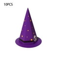 thumbnail image 4 of Advancent Paquete de 10 cajas de dulces de Halloween decoración navideña bolsa de regalo de galletas reutilizable atmósferas personalizadas Kits de decoración para fiestas Violeta, 4 of 6