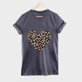 thumbnail image 4 of Valentine's Day Shirts for Women Love Heart Graphic T-Shirts Short Sleeve Teacher Valentines Gift Tee Cute Tops (2XL, B Dark Gray), 4 of 5