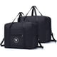 thumbnail image 1 of 2x Bolsa de viaje 45x36x20 Bolsa de hombro plegable para gimnasio Bolsa de deporte Maleta de viaje de mano 40l Negro, 1 of 5