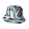 thumbnail image 3 of Sombrero De Cubo De Felpa Sintética De Moda Gorras De Pescador Sombreros De Invierno Casuales Sunnimix  Sombrero de copa, 3 of 8