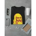 thumbnail image 3 of Leonardo Da Vinci Self-Portrait Tee Men's -Image by Shutterstock, 3 of 4