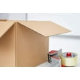 thumbnail image 3 of DCYP - 25 Pack of 10x7x4” Corrugated Cardboard Packing Shipping Mailing Moving Carton Boxes Cube, 3 of 4