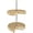 Almond, variant on Rev-A-Shelf Ld-2942-18-1 Lazy Daisy Polymer Double 2 Tier 18" Pie Shaped Door Mount Lazy