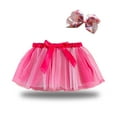 thumbnail image 2 of Gubotare Tutus for Toddlers Tutu Skirt Girls Layers Sparkle Tulle Skirt Ballet Dance Dress Princess Skirt for Toddler Girls5T 8T (Hot Pink,5-8 Years), 2 of 4