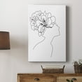 thumbnail image 5 of Fashion Floral Sketch I Premium Gallery Wrapped Canvas - Ready to Hang, 5 of 9
