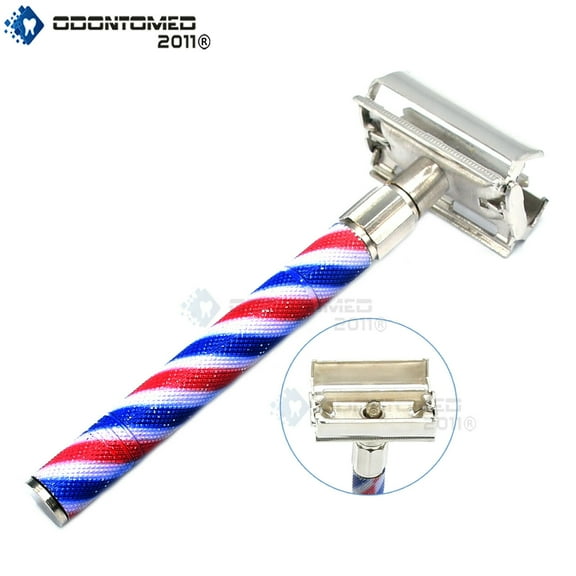 OdontoMed2011 Double Edge Classic Safety Razors Handled Shaving Manual Traditional Razors