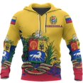 thumbnail image 3 of Sudadera con capucha con estampado 3D de la bandera de Venezuela para hombre, sudadera holgada informal a la moda para hombres y mujeres, sudaderas para hombres, 3 of 5