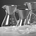 thumbnail image 2 of Glass Coffee Pot with Filter High Temperature Espresso Pots Graduated Scale Server 600ml, 2 of 9