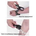 thumbnail image 3 of PENGXIANG Double Scale Body Fat Clamp Measuring Skinfold Meter Measurement Tape Measure, 3 of 5