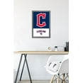 thumbnail image 5 of MLB Cleveland Guardians - Logo 22 Wall Poster, 14.725" x 22.375" Framed, 5 of 6