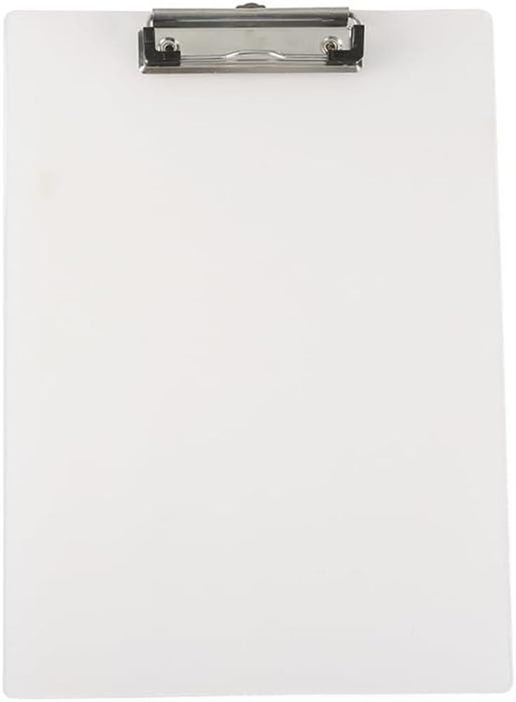 5 Pack Sublimation Blank A5 MDF Board Clip 8.9 '' x 6.5 '' Wooden Folder Writing Pad Office Products