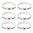 thumbnail image 4 of CRAFTHROU 6 Pcs Soccer Bracelets Multi Adjustable Size for Fans at, 4 of 6